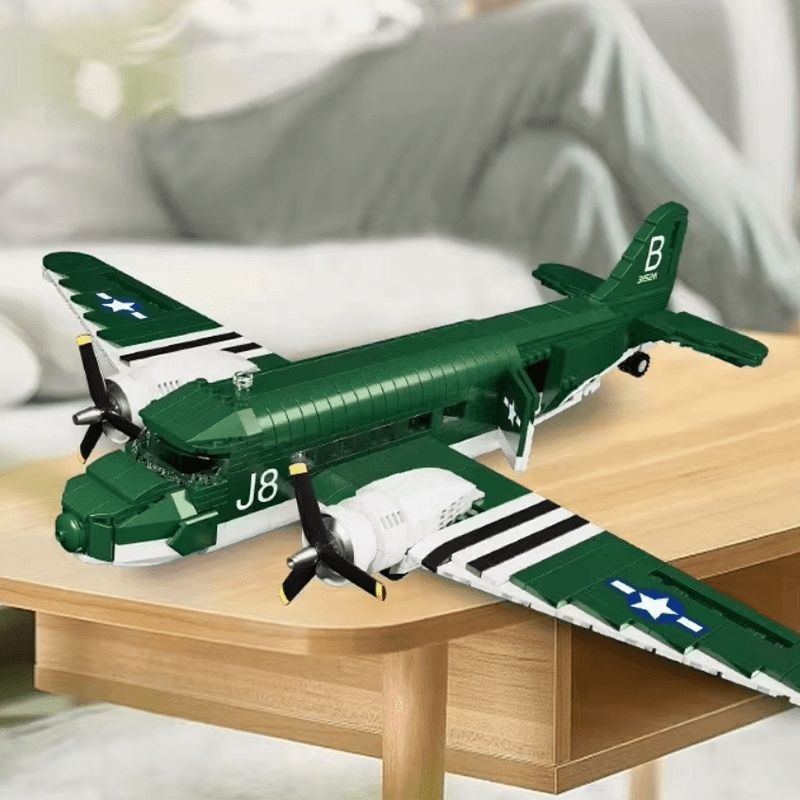 C47 Transport Aircraft 865pcs