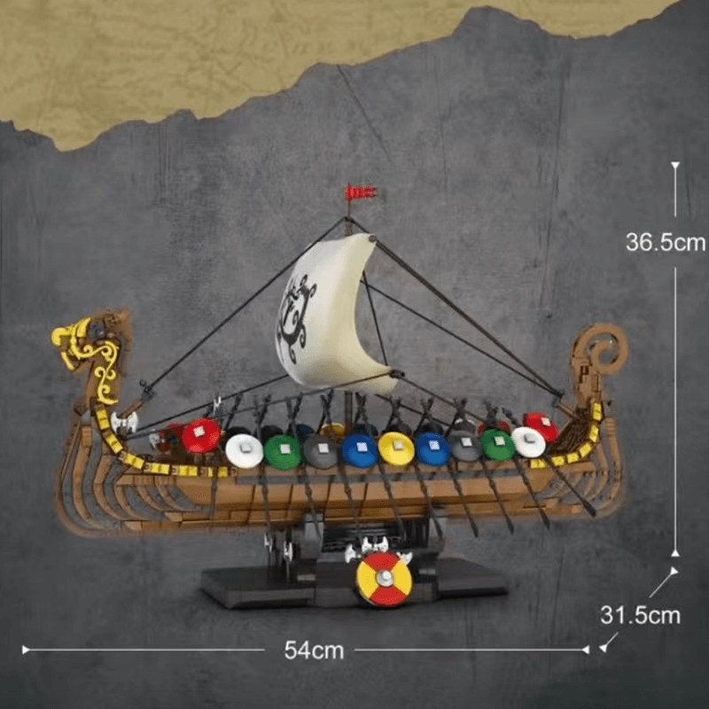 Viking Longship 2546pcs