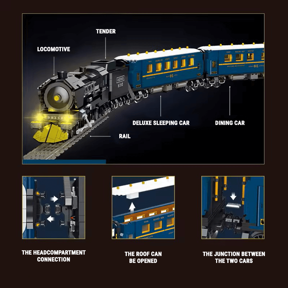 The Ultimate Orient Express 3690pcs