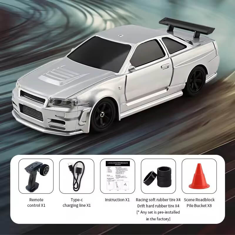Drifting R34 Godzilla