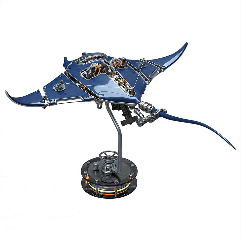 The Manta Ray Sea Guardian - Metal Construction Set