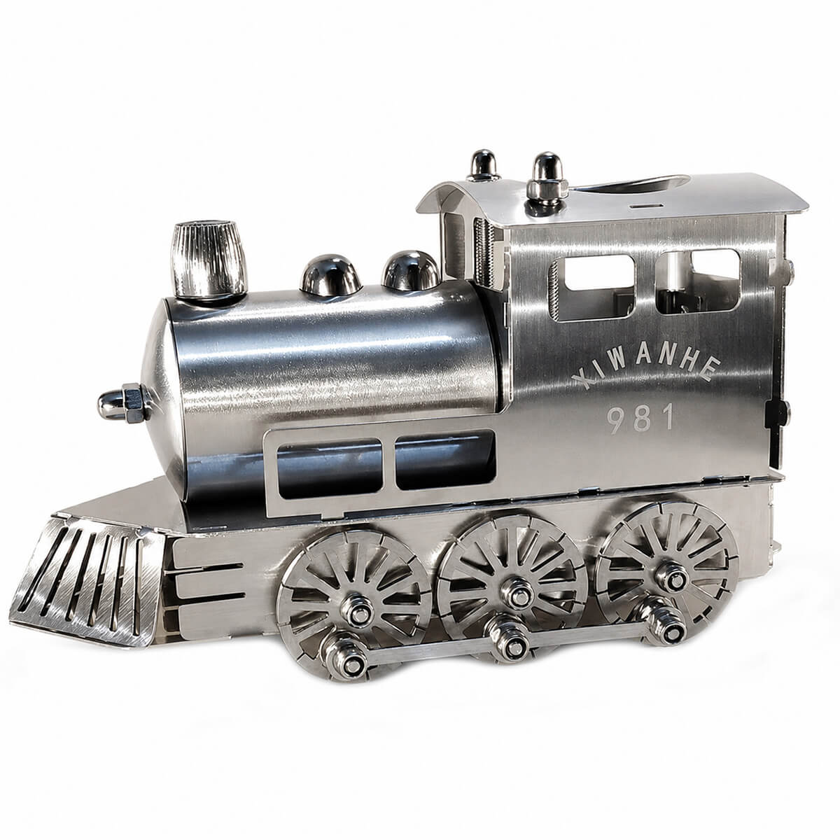 Steam Freight Train - Metal Construction Set