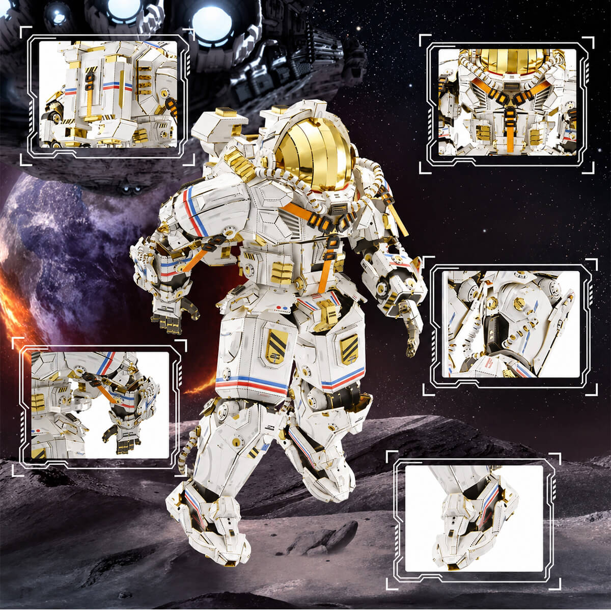 Space Explorer X1 - Metal Construction Set