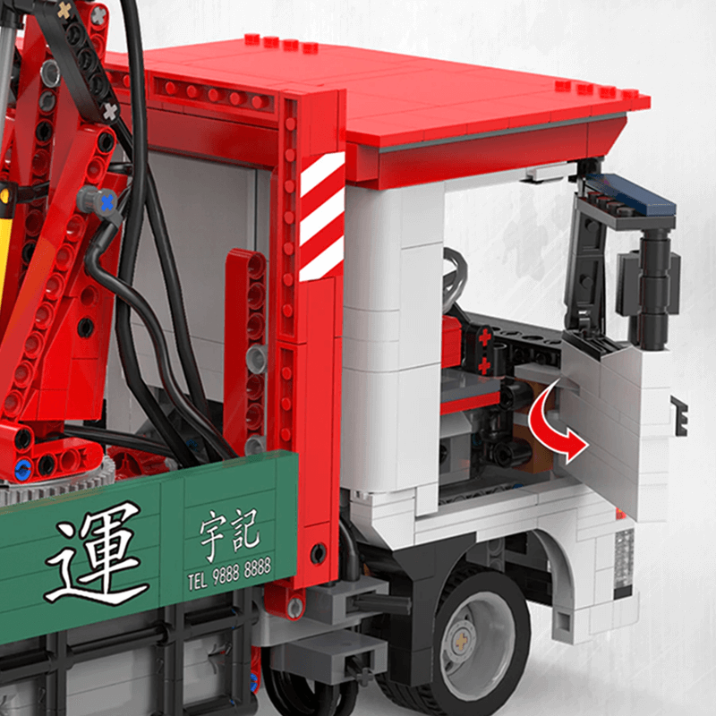 Remote Controlled Crane Truck 1476pcs