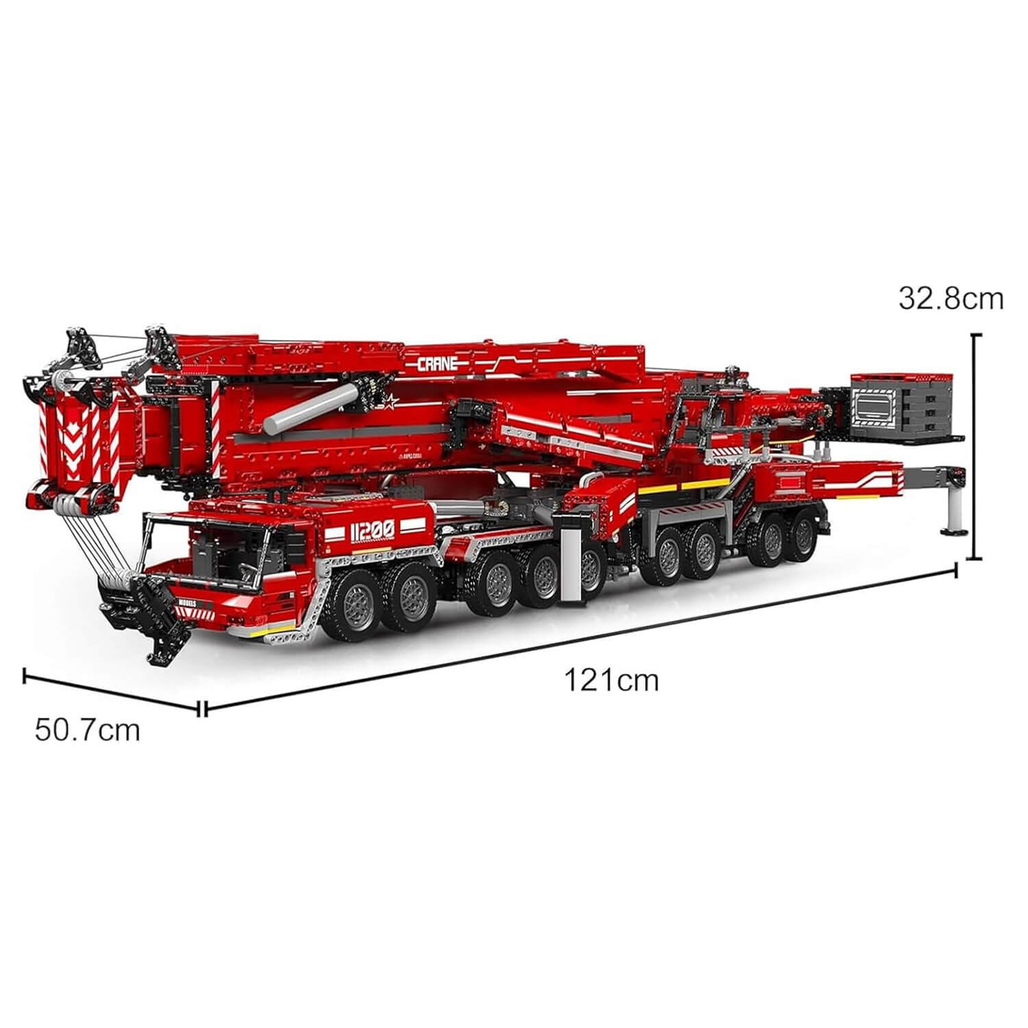 Heavy Duty Remote Controlled Crane V2 8505pcs