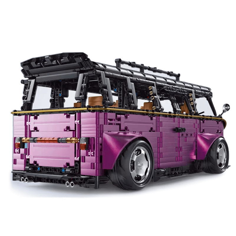 Widebody Satin Purple Campervan 3298pcs