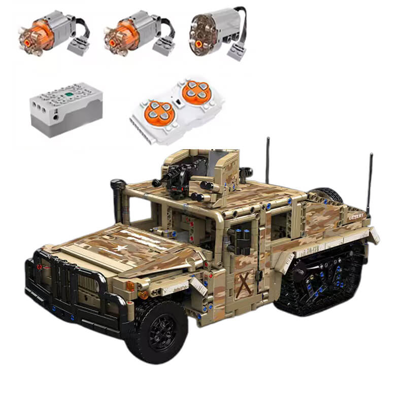 Remote Controlled Tracked Off Roader 2093pcs