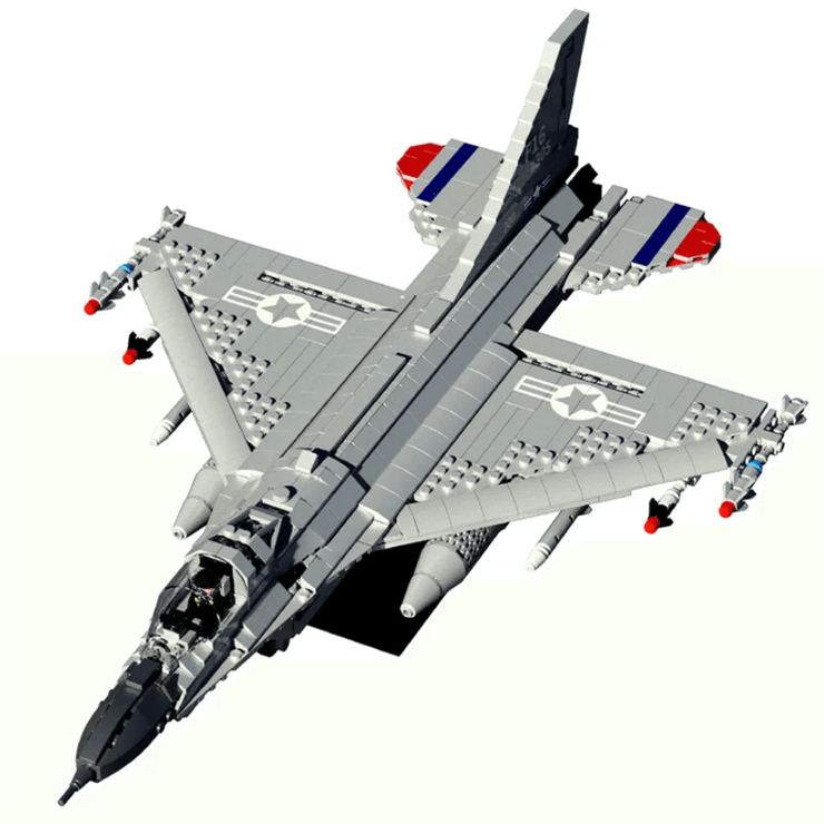The Mega Fighter Jet Bundle 7846pcs