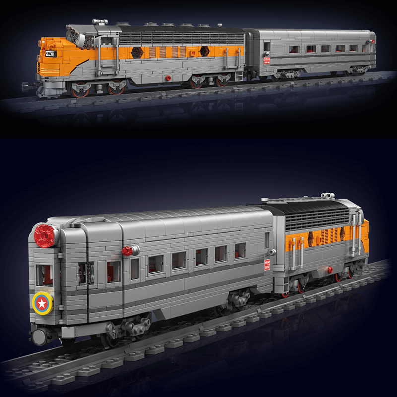 EMD F7 LOCOMOTIVE 1540PCS