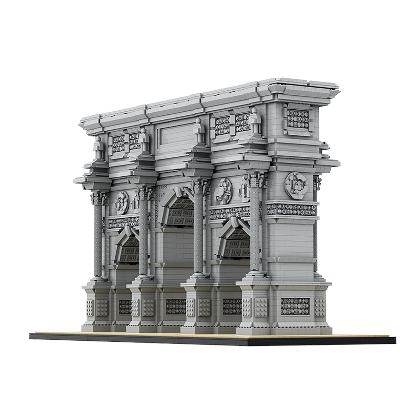 The Ultimate Arc de Triomphe du Carrousel 7627pcs