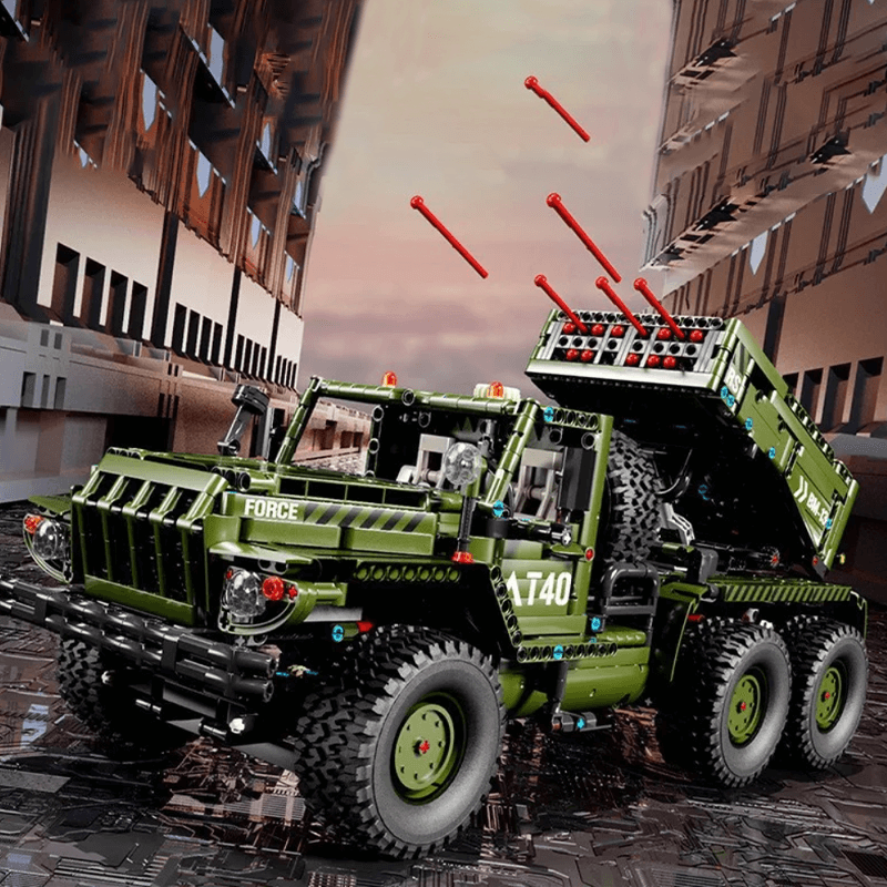 Remote Controlled Katyusha Rocket Launcher 2267pcs