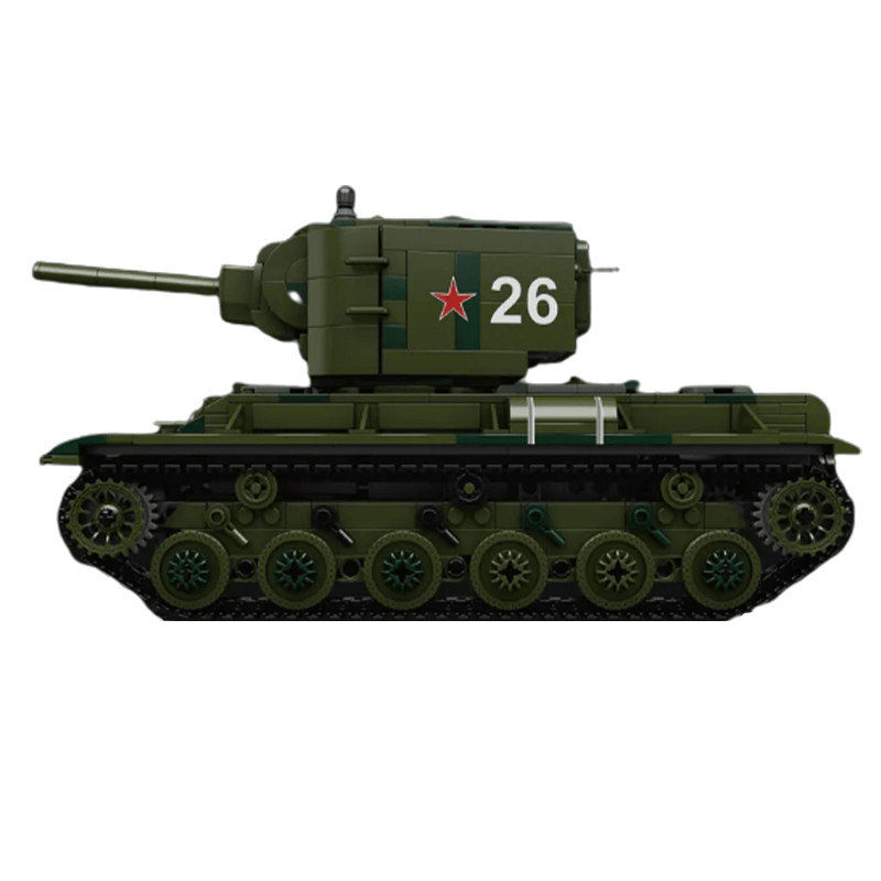 Remote controlled KV-2 tank 897pcs