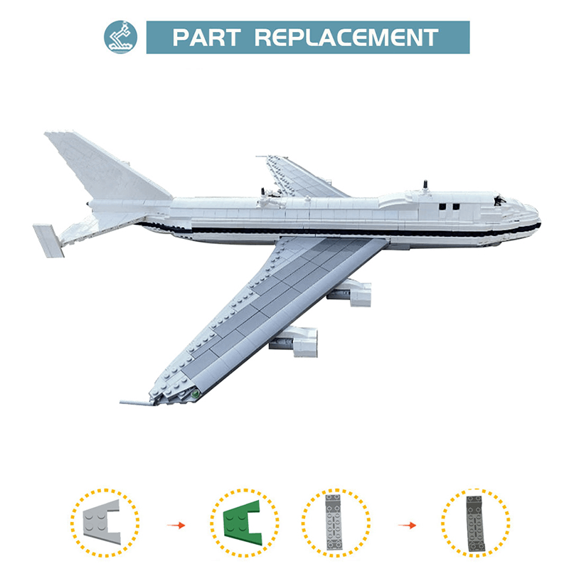 Shuttle Carrier Aircraft 3705pcs