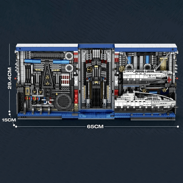 The Submarine Factory 3465pcs
