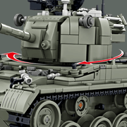 M47 Patton Tank 1448pcs