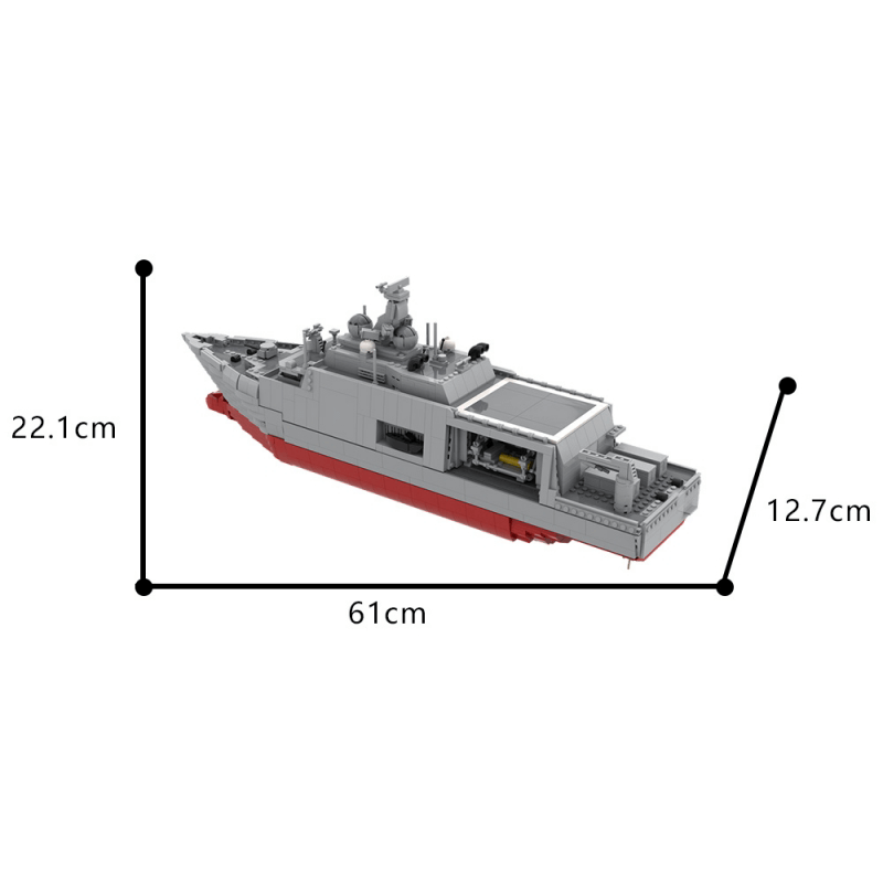 Dutch Navy City-Class Mine Countermeasures Vessel 1921pcs