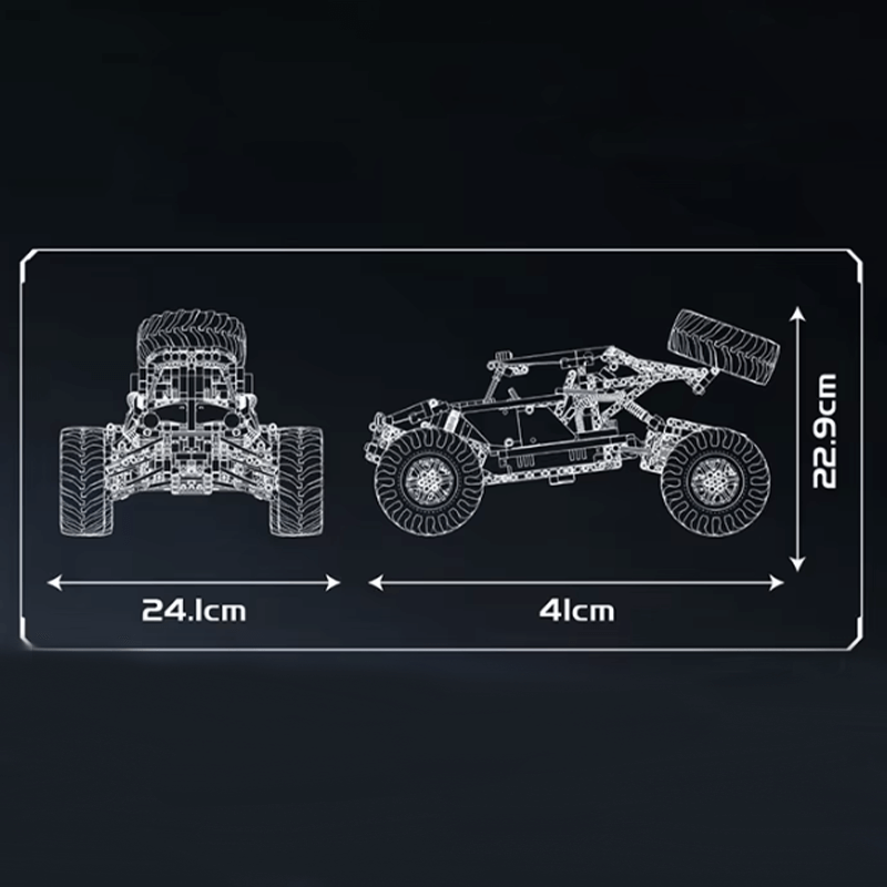 Remote Controlled Racing Buggy 1015pcs