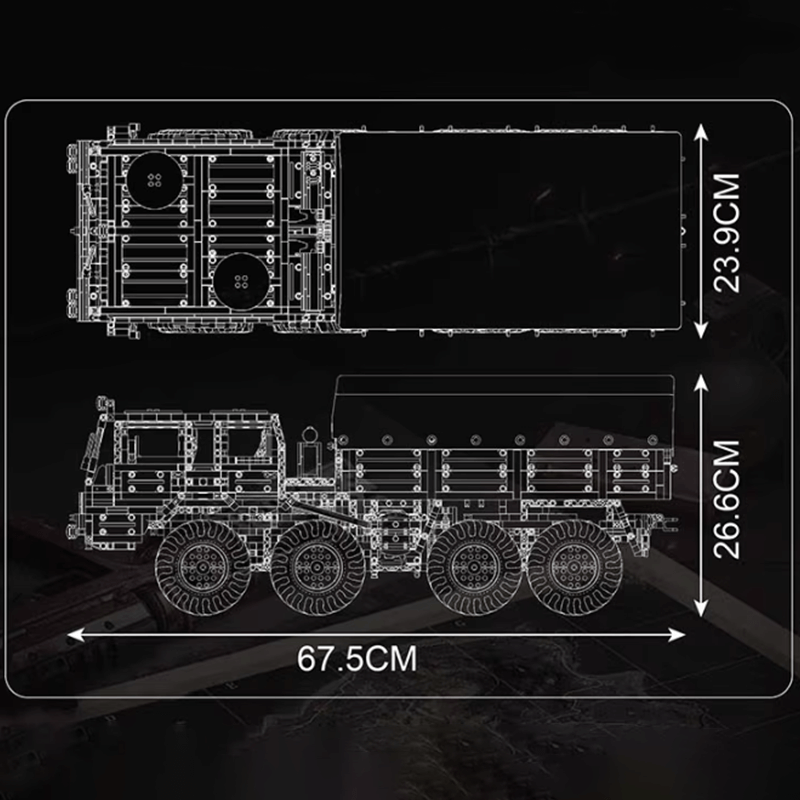 The Remote Controlled 813 KOLOS 4732pcs