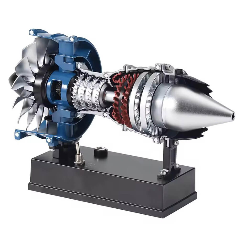 Compact Turbofan Engine - Metal Construction Set