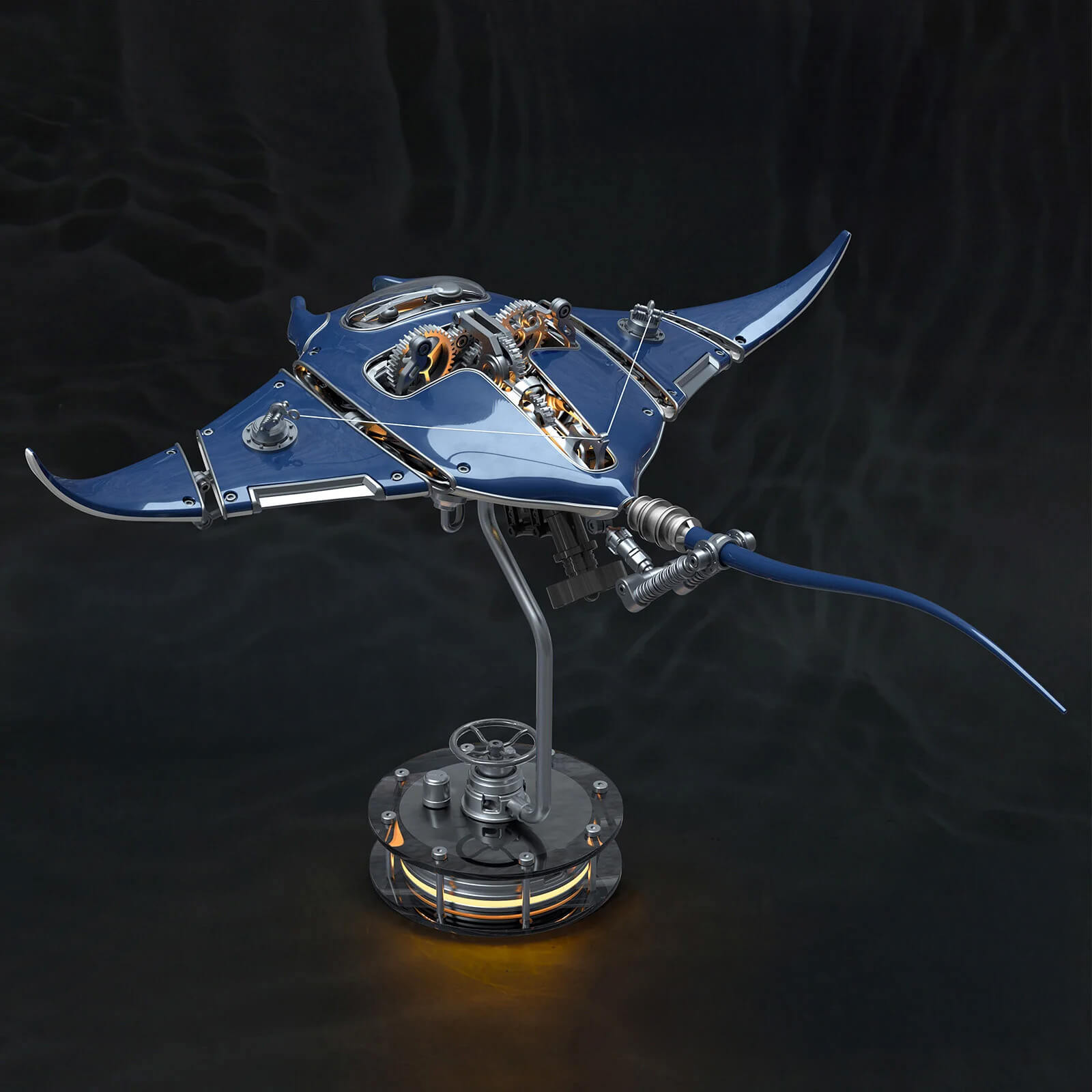 The Manta Ray Sea Guardian - Metal Construction Set