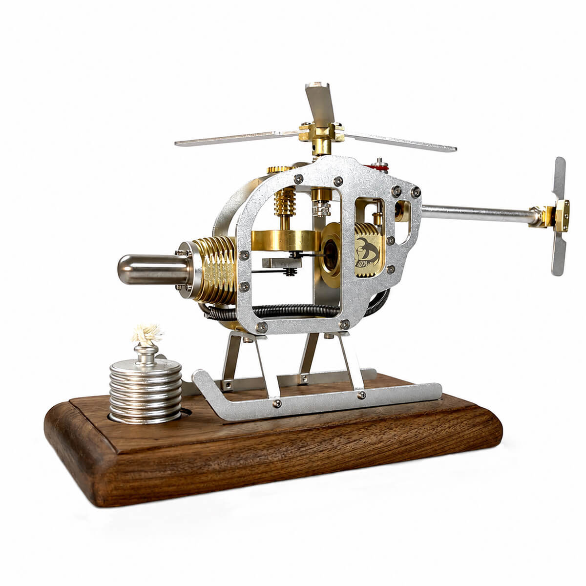 The Stirling Helicopter - Metal Construction Set