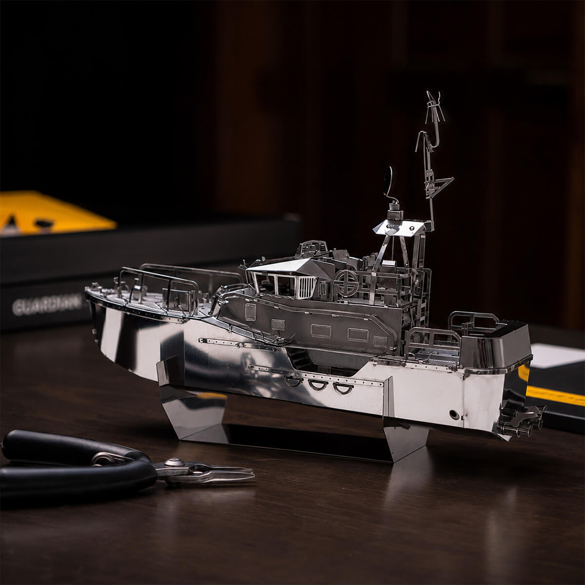 American Coast Guard Cutter - Metal Construction Set