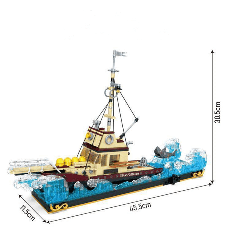 Ship at Sea Sculpture 1108pcs