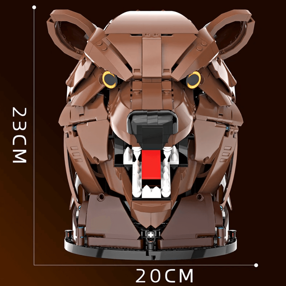 Bear Head 1005pcs