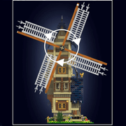 Middle Ages Windmill 1583pcs