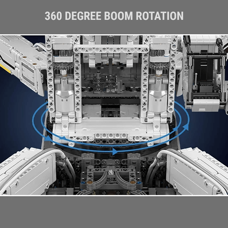 Heavy Duty Remote Controlled Crane V2 8505pcs