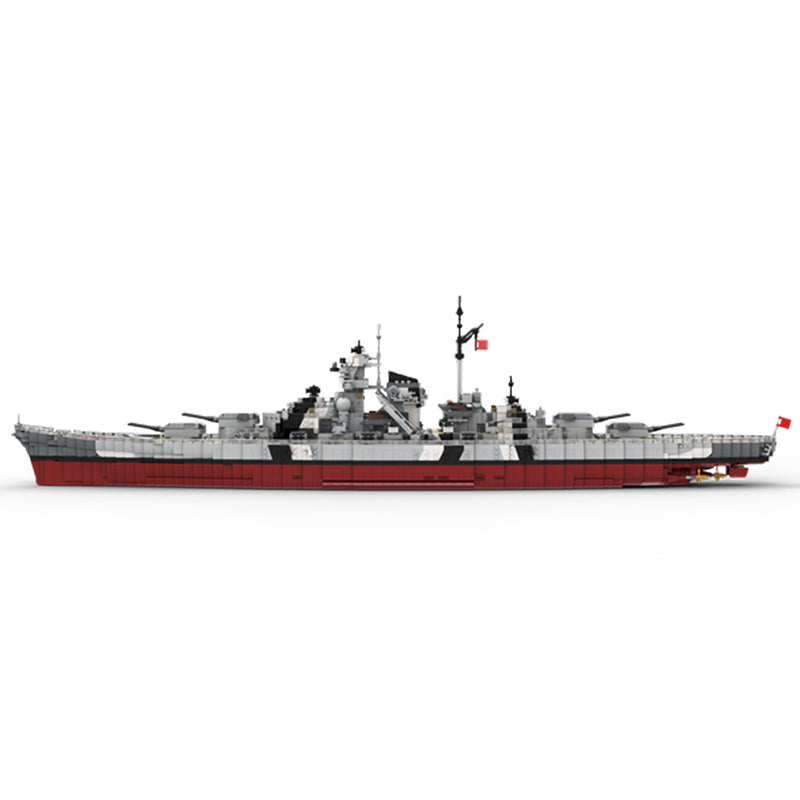 1:200 Bismarck 7164pcs