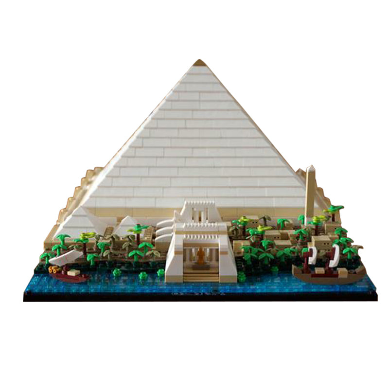 Building Of The Great Pyramid 1467pcs