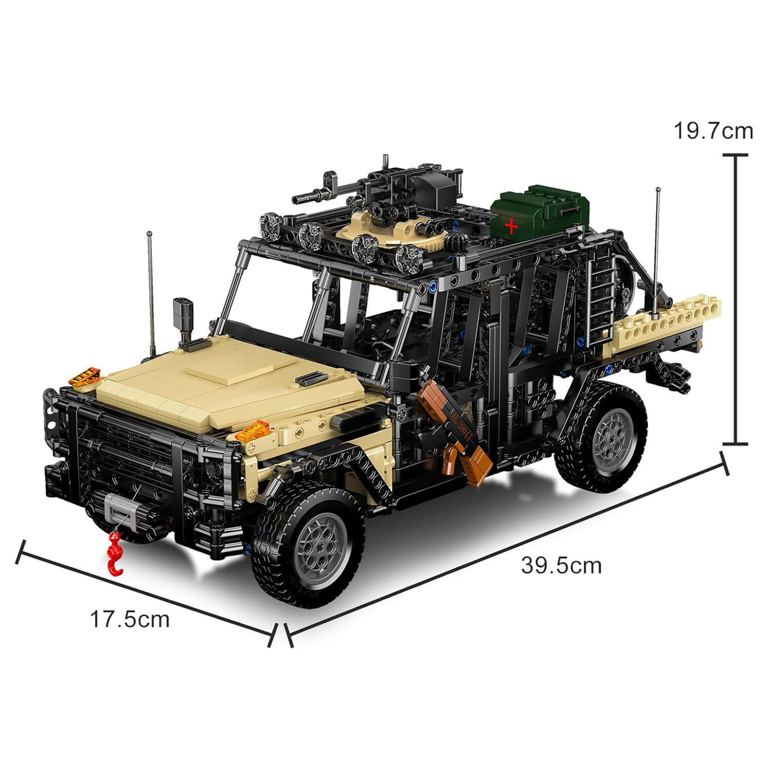 Remote Controlled Assault Off Roader 1576pcs