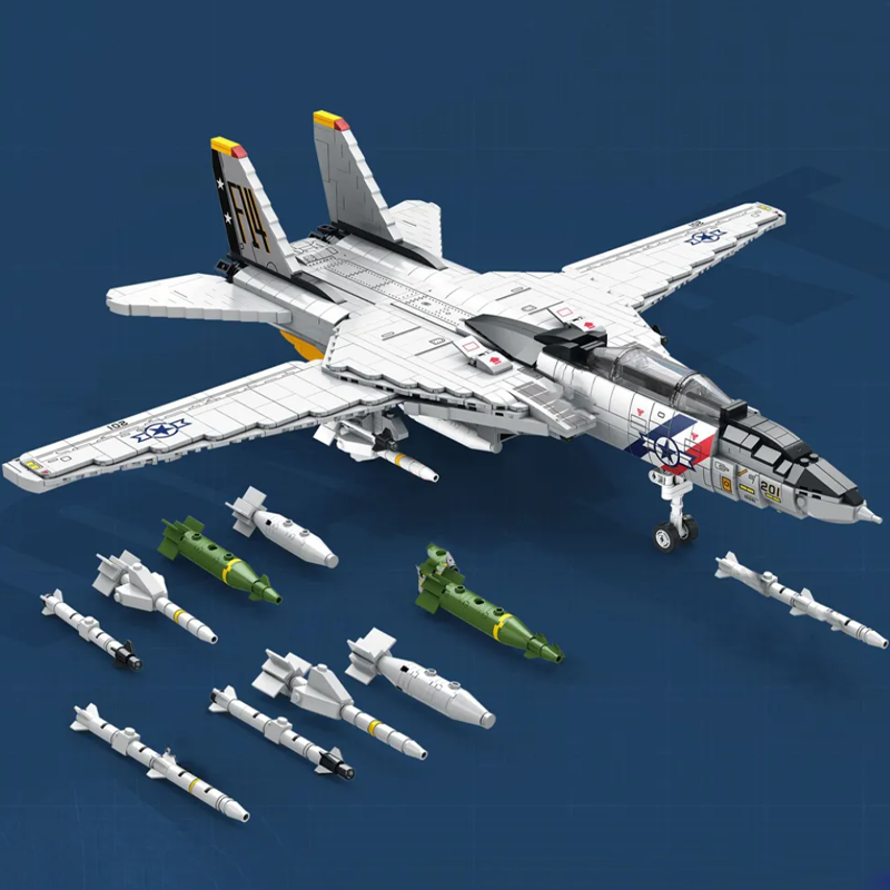 The Mega Fighter Jet Bundle 7846pcs