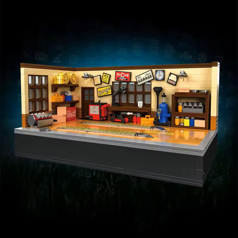 Retro Auto Repair Shop 749pcs