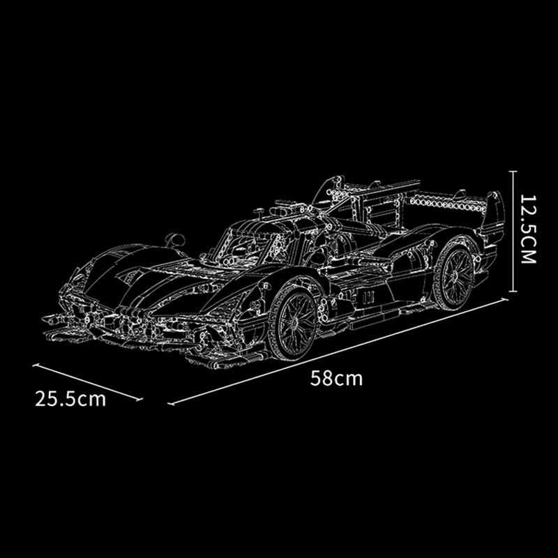 Remote Controlled 24h Endurance Car 2979pcs