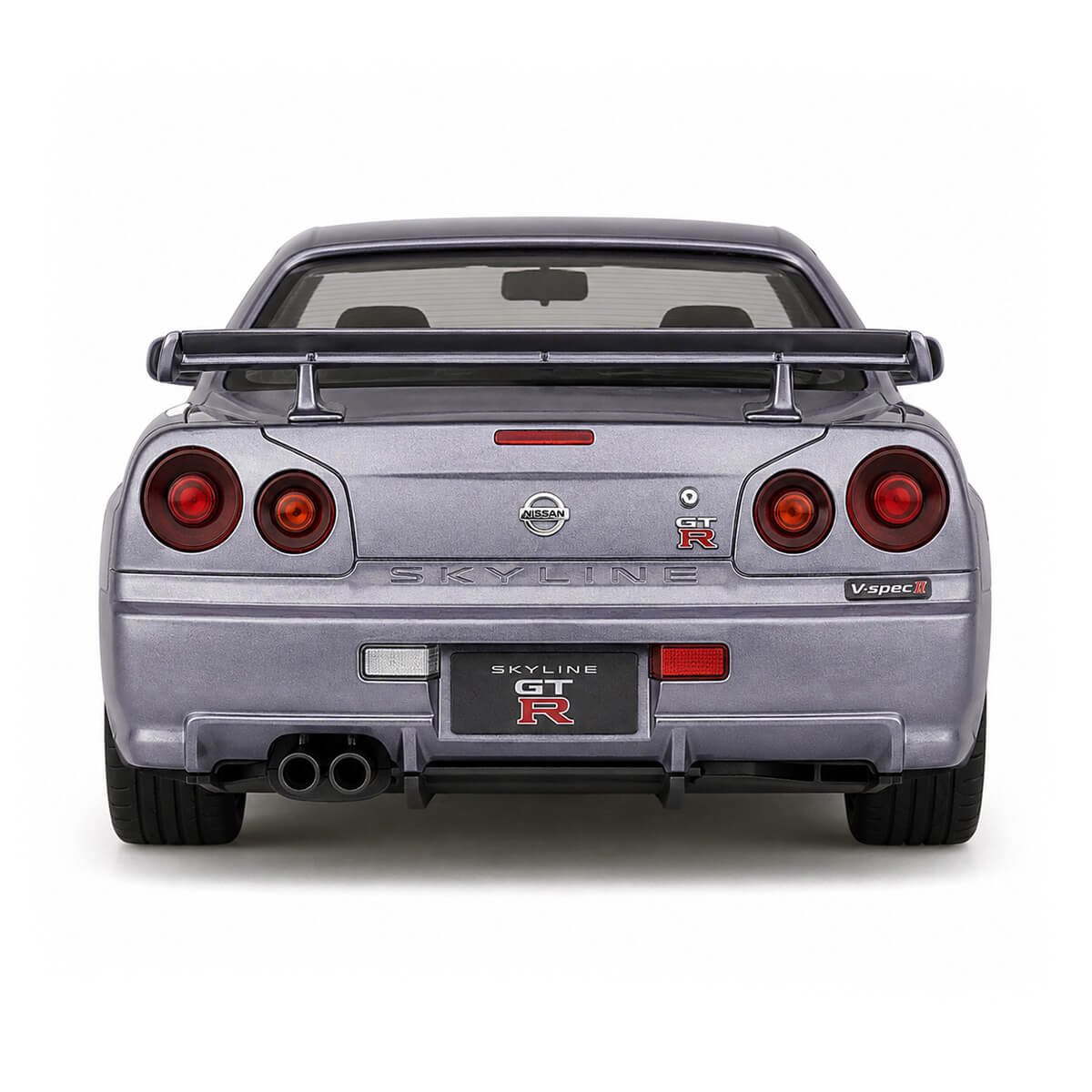 Athlete Silver Nissan Skyline GT-R R34 1:32 Scale - Construction Set