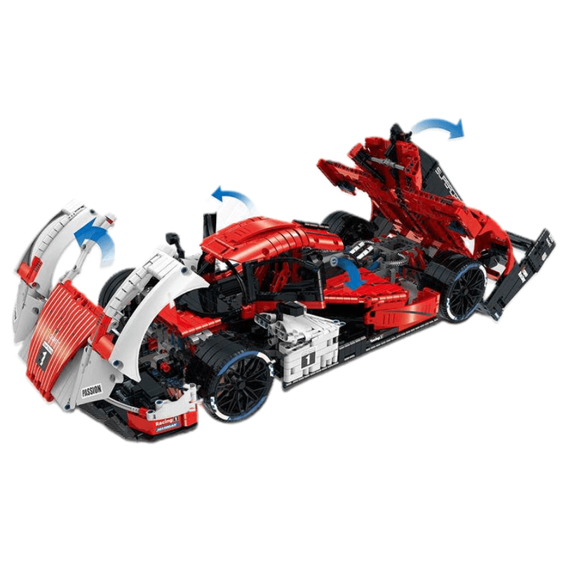 24H Race Cars Through The Generations 6940pcs