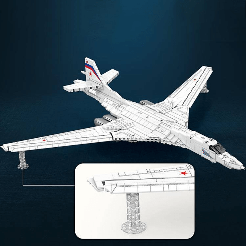 TU-160 Strategic Bomber 1597pcs