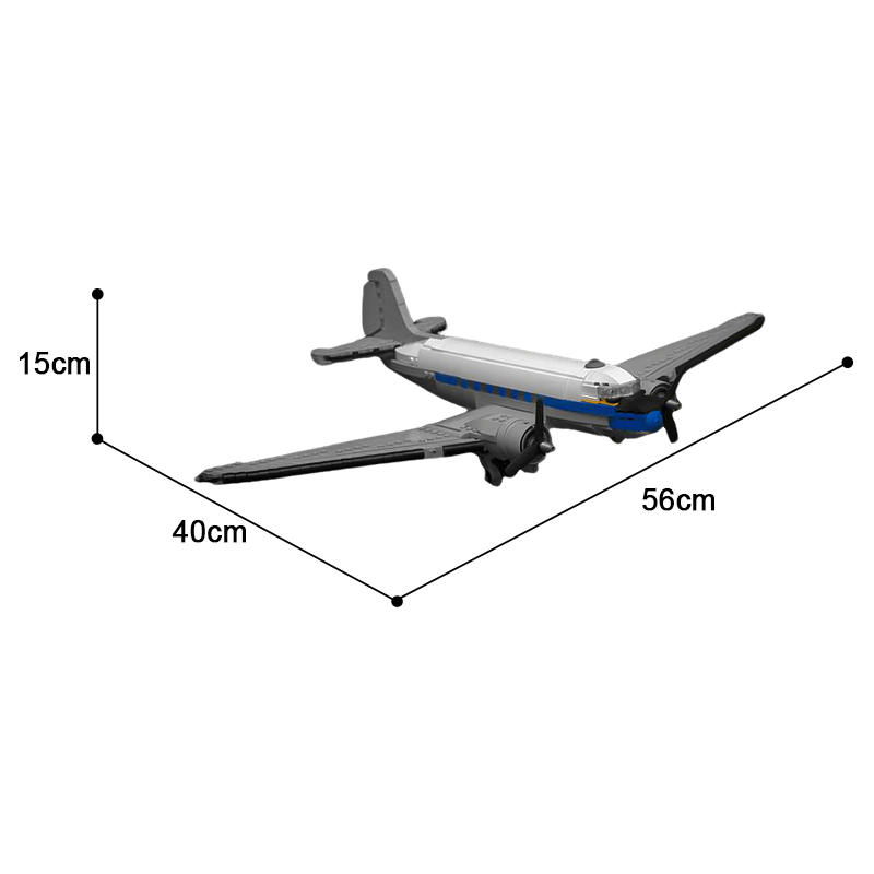 Douglas DC-3 893pcs