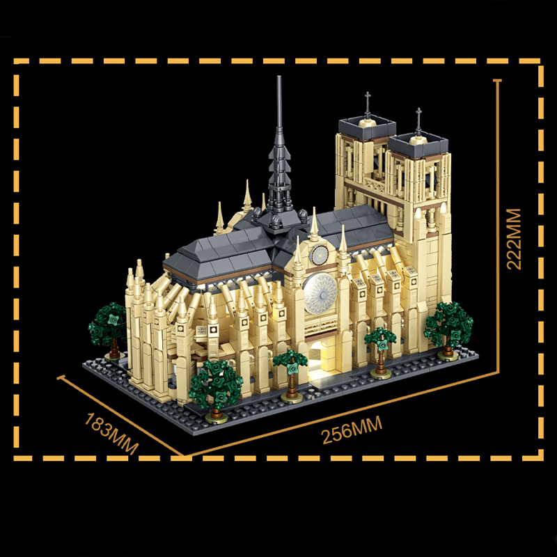 Notre Dame Cathedral 1756pcs