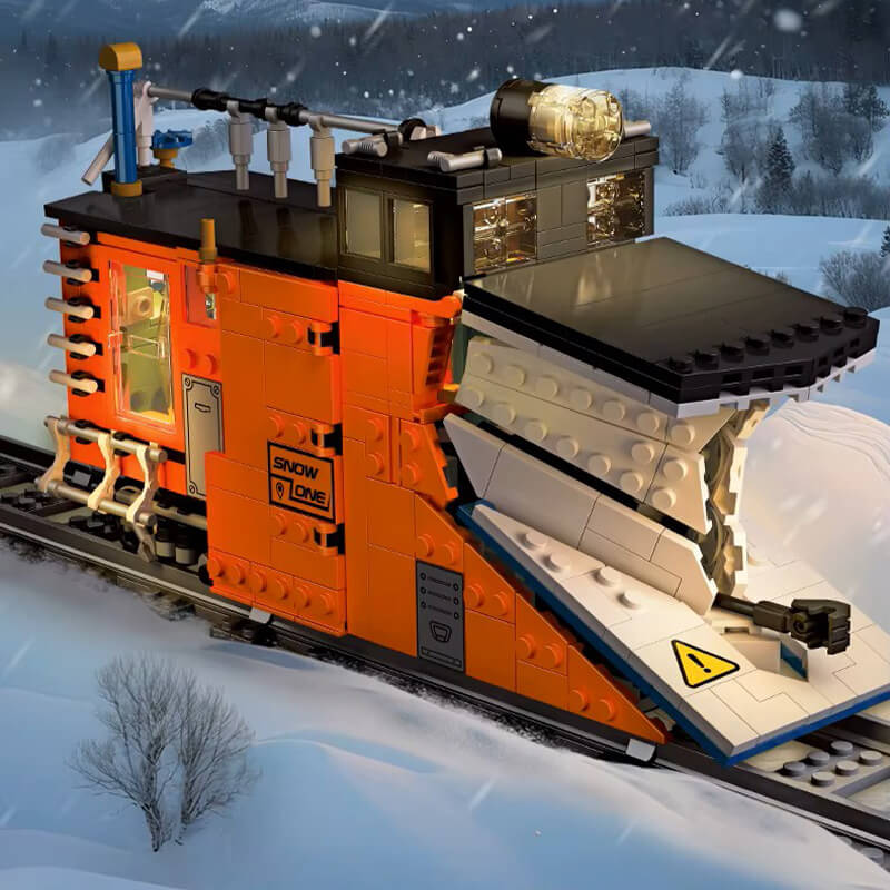 Wedge Snow Plow Train 944pcs