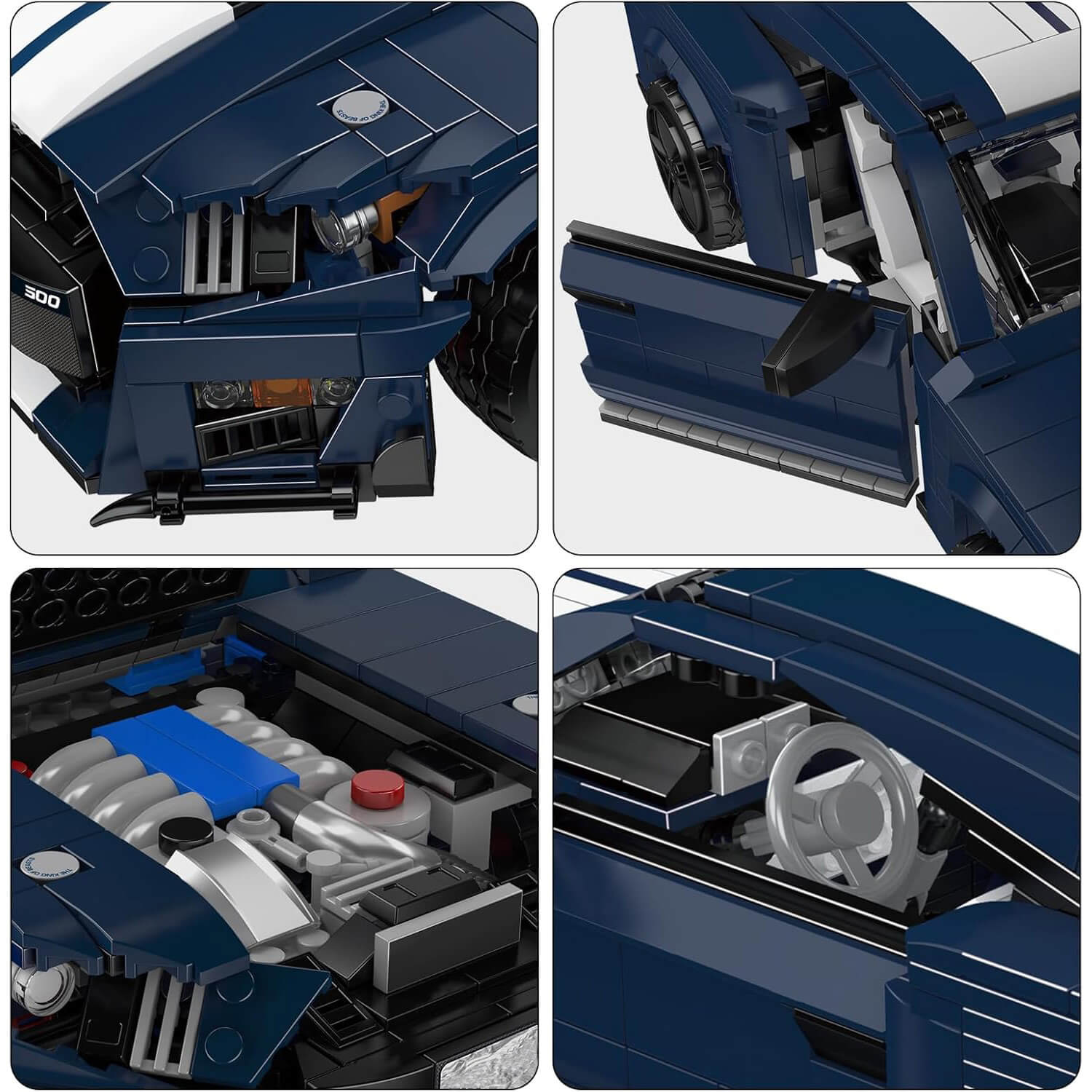 V8 American Muscle Icon 1555pcs