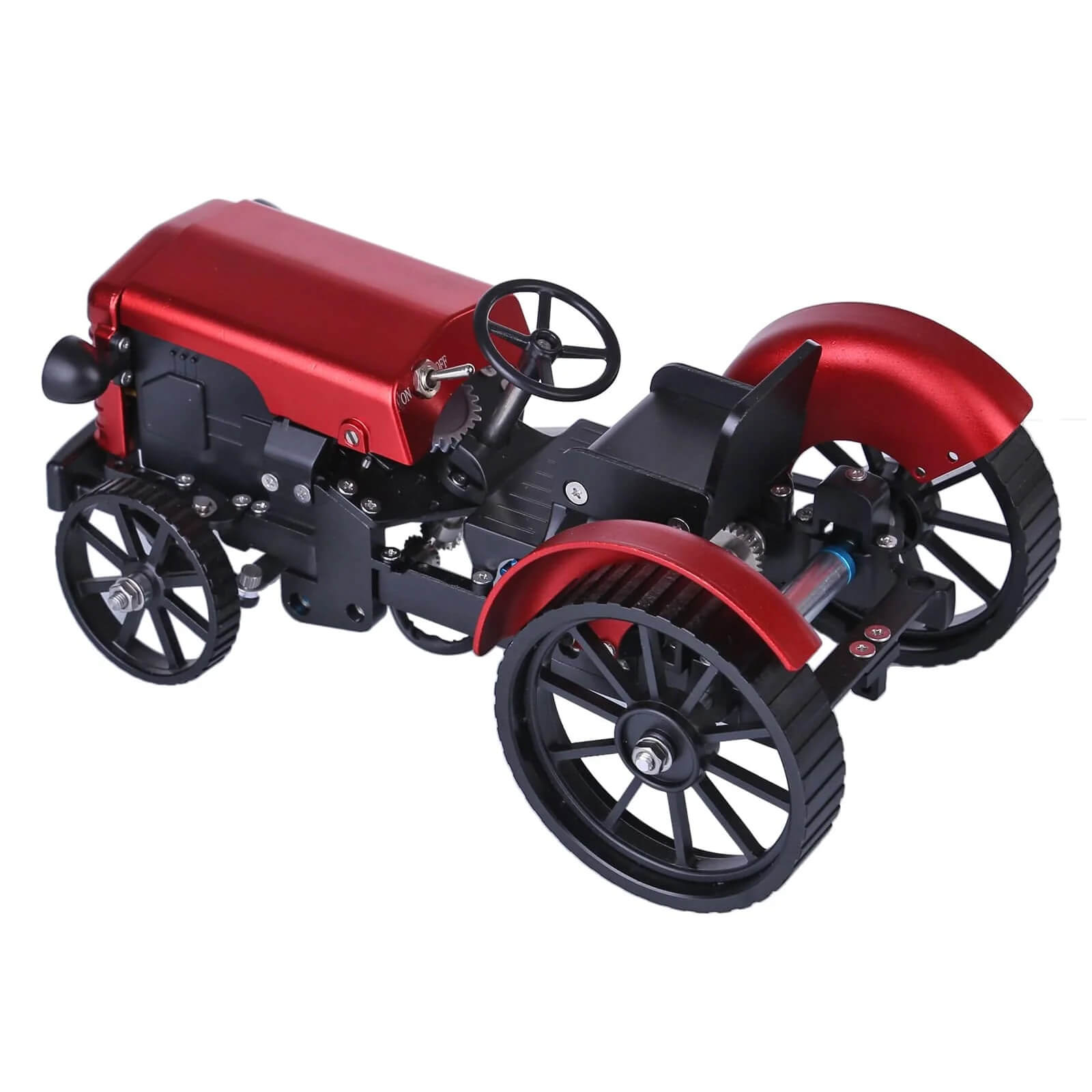 Motorised Classic Tractor - Metal Construction Set
