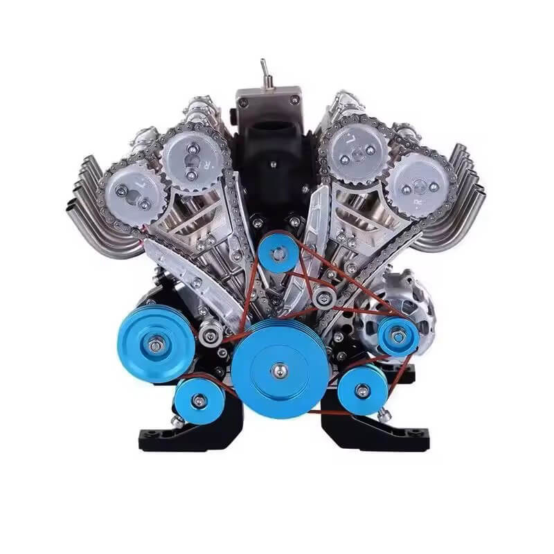 Exposed V8 Engine - Metal Construction Set