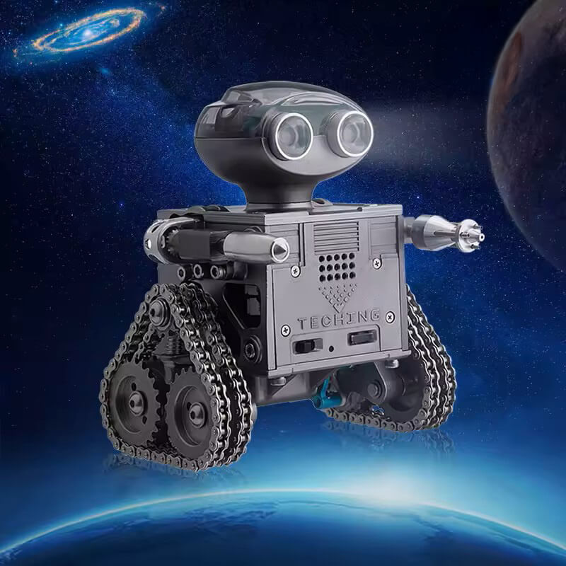 Remote Controlled Sci-Fi Robot - Metal Construction Set