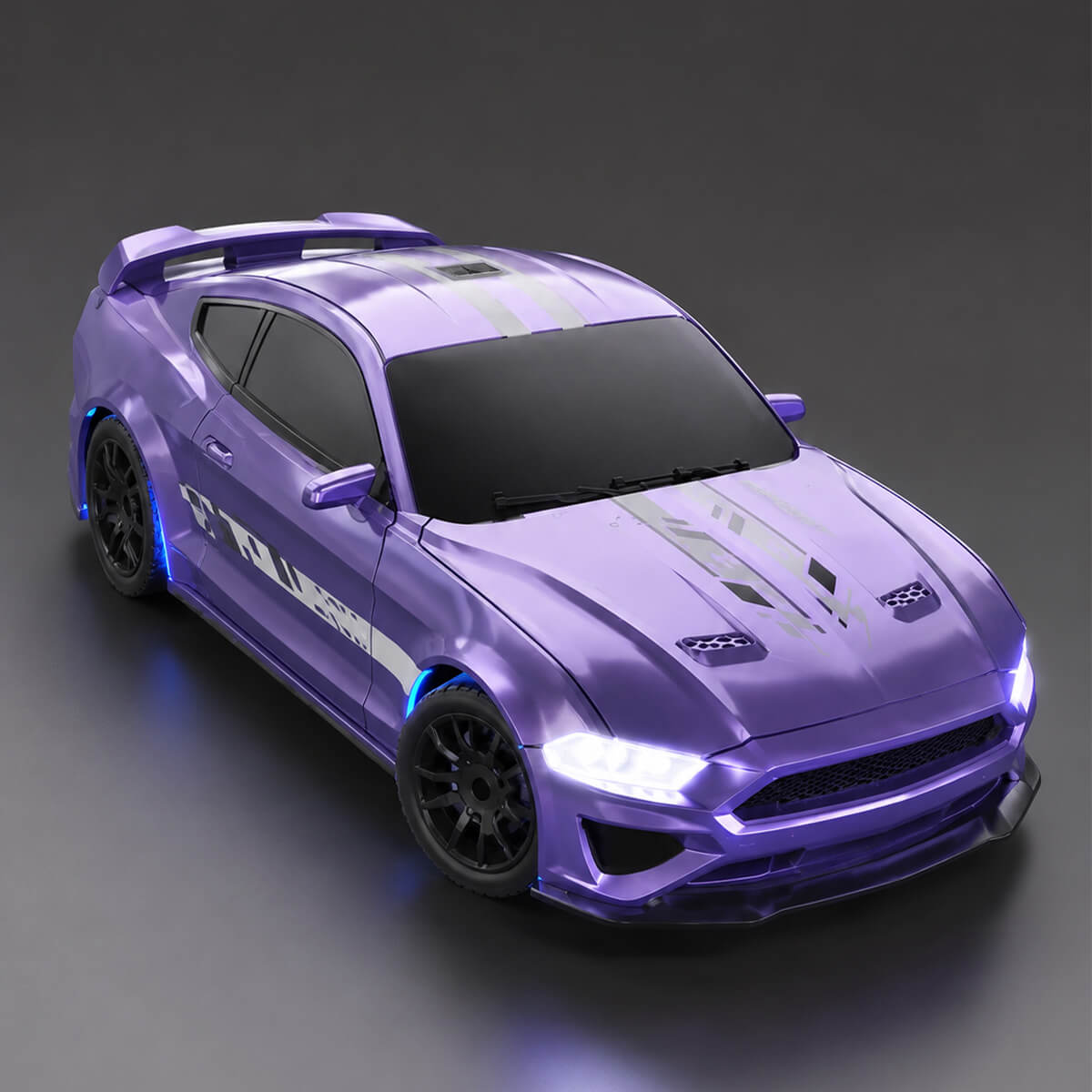 Purple Drifting American Icon