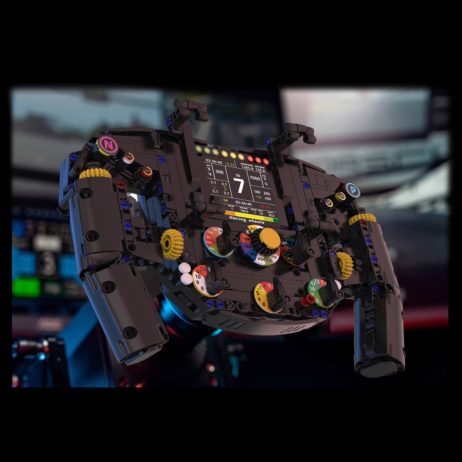 1:1 Grand Prix Steering Wheel 832pcs