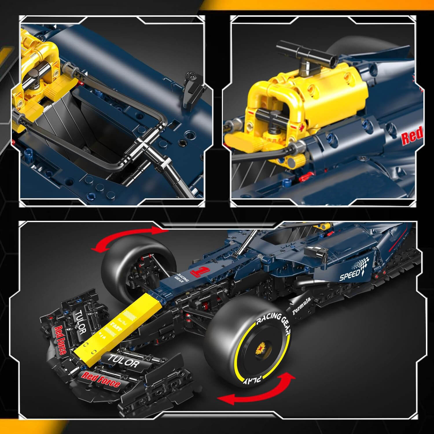 The Ultimate 2024 Grand Prix Champion 1809pcs