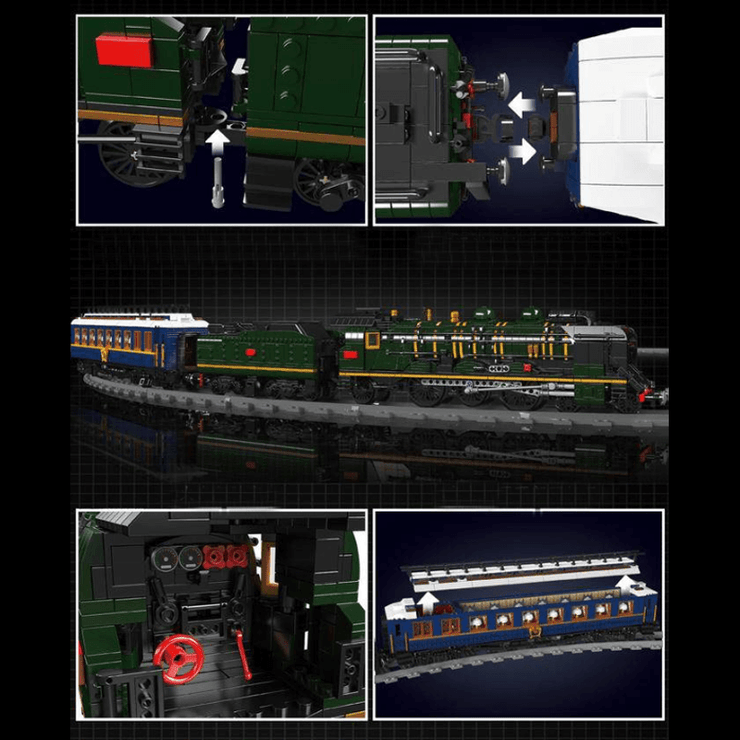 Orient Express Locomotive 3897pcs